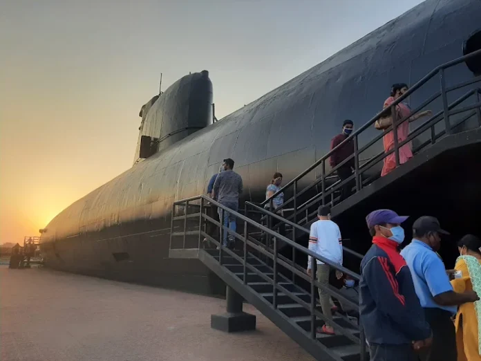 Ins kurusura submarine museum in vizag